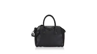 Givenchy Grained Leather Medium Antigona Black