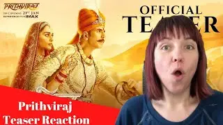 Prithviraj Teaser Trailer REACTION! Akshay Kumar