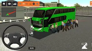 Indonesia Coach bus driving | Euro bus simulator 2026 Android gameplay #game 1 Part 1