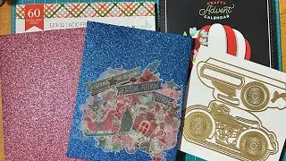 Craft Haul - last items picked up in 2025: Anna Griffin, Kingston Crafts, Spellbinders & More