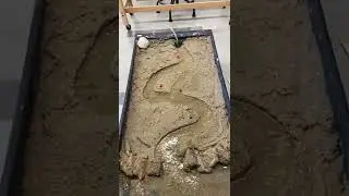 Stream table erosion