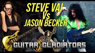 Steve Vai vs Jason Becker | Guitar Gladiators | The David Lee Roth Duo! [Episode 4]