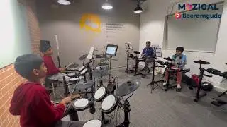 NY Nights on Drums | Trinity Grade 2 Drum Performance in Classroom