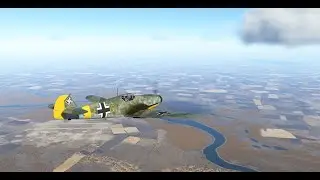 Bf109 F2 против двух ЛаГГ 3. Oculus Quest 3 VR. L-2 Shturmovik Great Battles