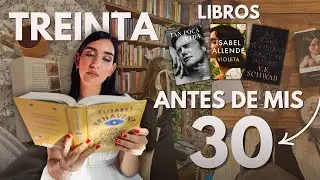 📚🧸30 LIBROS ANTES DE MIS 30✨ (Reto Lector)🍂