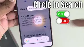 Samsung Z Flip 7: как включить круг для поиска на Samsung