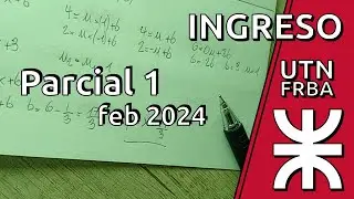 Ejercicio 5a (Ingreso UTN FRBA, 1er parcial febrero 2024 Tema 6 Turno noche)
