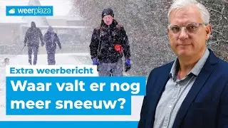 Sneeuw in het noorden, komt er meer bij? | Extra weerbericht