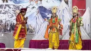 Kekayi and dashrath fight in ramleela #trending #ramleela #delhi #funny #kgays #funnymoment
