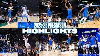 OKC Thunder 2025-26 Preseason Highlights | October 2025