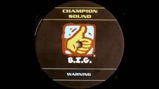 Champion Sound - Warning (2000)
