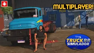 Novo Jogo De Caminh&otilde;es Brasileiros Com OFICINA e MULTIPLAYER Para Android! - Truck Br Simulador!
