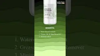 Leather Ink & Stain Remover | Remove Ink, Paint & Grease Effortlessly | Leather Repair Company India