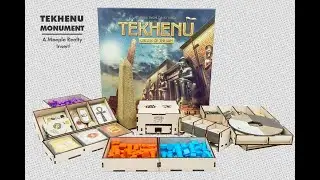 Tekhenu: Obelisk of the Sun Wooden Insert from Meeple Realty