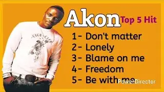 AKON Greatest Hits Playlist 🎧 | Best AKON Songs Ever | Chill & Nostalgic R&B