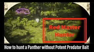 🏹 How to hunt a Panther without using Potent Predator Bait in RDR2 in 2022