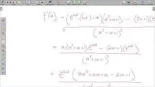 Sec12.1 and 12.2 - More examples on the derivatives of exponential functions