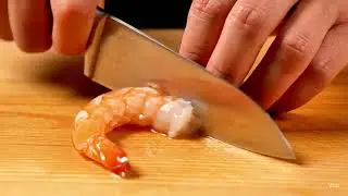 ASMR Lobster & Giant Prawn Cutting | Surreal & Satisfying #asmr #asmrsounds #videoasmr #lobster #cut