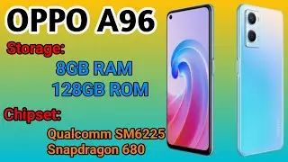 Oppo A96 unboxing