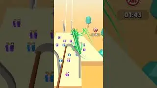 BRIDGE RACE🥶#gamerli #SHORT #VIRAL