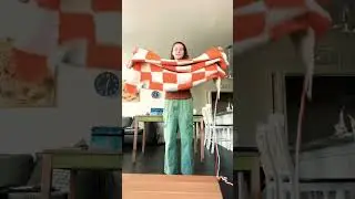 I was so happy with it at the end! #crochet #tennessee #orange #crochetblanket #artist