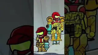 Samus & Dark Samus in Scribblenauts Unlimited! #shorts