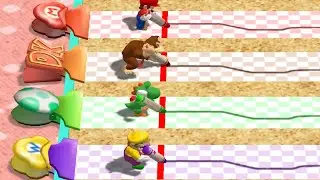 Mario Party 4 - Mario vs Donkey Kong vs Yoshi vs Wario (Master CPU)