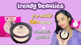 Trendy Beauties Compact powder personal experience | Review 🦋