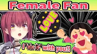 Marine Gets XXX Report From Female Fan [ENG SUB] Hololive Nekotama Okayu
