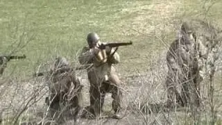 Operation Overlord: Assault On Vierville-Sur-Mer World War II Reenactment Held On 4-9-2011