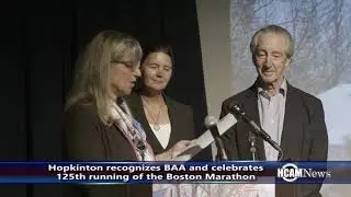Hopkinton Celebrates 125th Boston Marathon and recognizes Boston Athletic Association