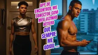 App de Encontros Me Conectou Com Meu Vizinho Hétero… Que Sempre Me Odiou - ROMANCE GAY 🌈🌈