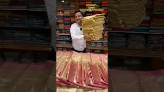Chickpet Bangalore wholesale gifting sarees #reels