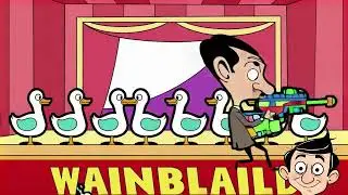 Mr Bean at the Funfair  Carnival Chaos Starring Bean  Cotton Candy Catastrophe Ferris Wheel Fear Fun