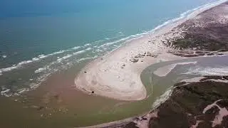 Aerial tour Rio Grande River to Boca Chica Jetties Nov 27 2017