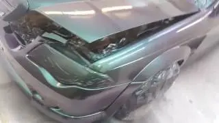 Blackhole colour shift.  Gloss plastidip