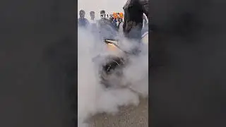 MT 15 Heavy Burnout 😮🔥 #burnout #mt15 #automobile #ytshorts #shortsvideo #rider #bikelife #stunt