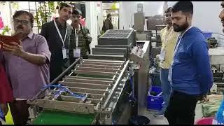 Live Demo Of Fully Automatic Dhoop Batti Making Machine at AIAMA Expo 2022