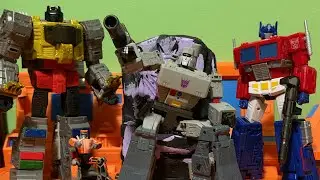 Transformers Studio Series Megaton, Prime, Grimlock Review #transformers #studioseries #megatron 