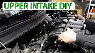 JEEP CHEROKEE 3.2 How to Remove Upper Intake DIY