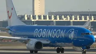 TUI (Robinson Club Resorts Livery) Take-Off nach Fuerteventura| Boeing 737-8 | Frankfurt Airport 
