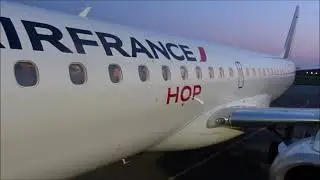 Air France 🇫🇷 Rennes St jacques RNS Paris CDG 🇫🇷 Embraer 190  Full Flight Report [ECONOMY CLASS]