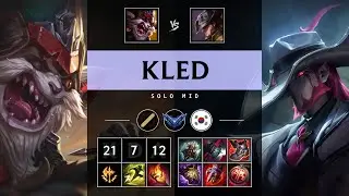 Kled Mid vs Twisted Fate - KR Diamond Patch 25.17