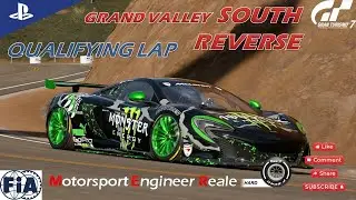 Gran Turismo 7 | Grand Valley South Reverse Track Guide (engine sound MAR '24) | McLaren 650S Gr.4
