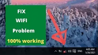 wifi not working on laptop windows 10 (100% working)