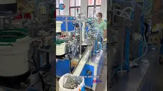 Full automatic assembly for Normal Hinge ,Common hinge assembly machine #automaticassemblymachine