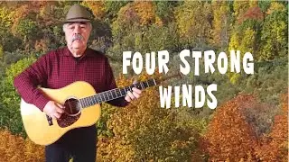 FOUR STRONG WINDS CANADIAN FOLK CLASSIC STEPHEN HARDY PALMER ACOUSTIC GUITAR & VOCAL