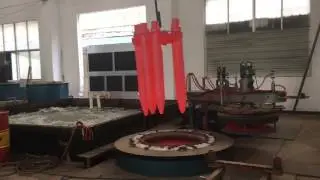 Hydraulic breaker hammer chisel heat treatment(1)──Quenching, hardening