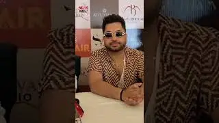 Singer Millind Gaba addresses press conference in Jammu