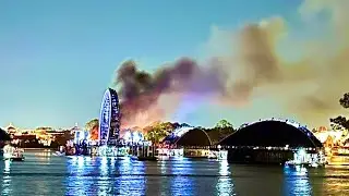 BREAKING &lsquo;Harmonious&rsquo; Barge Catches Fire at EPCOT